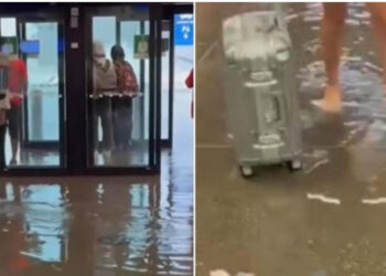 Stuhi e fortë shiu në Itali, përmbytet aeroporti i Malpensës