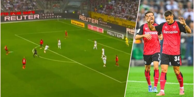 Si të fillonte ndryshe Bundesliga pa një gol spektakolar të Granit Xhakës – mesfushori shqiptar ‘shqyen’ rrjetën nga 30 metra