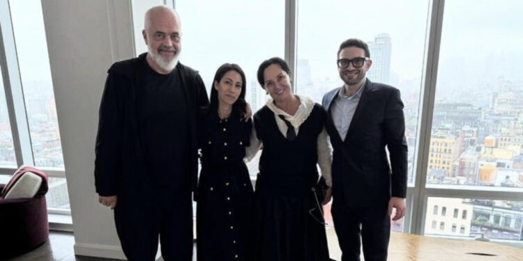 Alex Soros publikon foto me Edin dhe Linda Ramën: Kënaqësi që takohemi sërish!