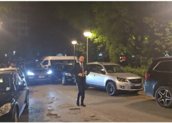 Ervin Salianji arrin në selinë e PD, gati mbledhja e kryesisë së PD