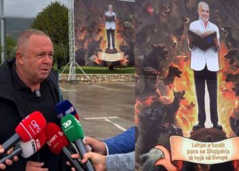 Trafikanti i drogës Gjergj Luca i bën lëpirjen e radhës Ramës, e shfaq në banderolë si “shpëtimtar” që nuk e lejojnë të fus Shqipërinë në BE