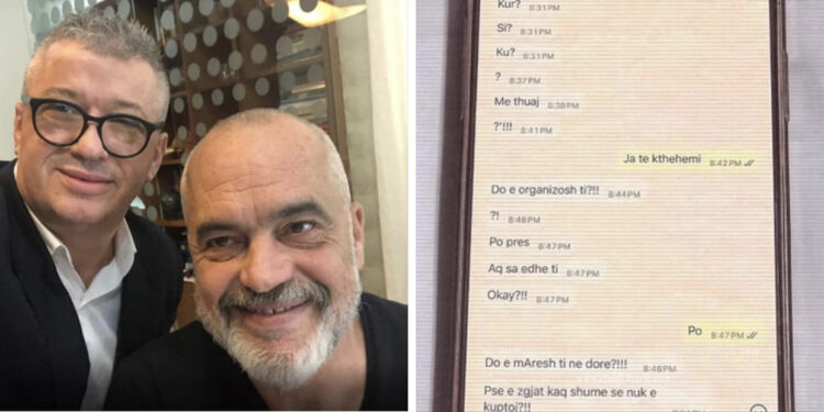 Alfred Pezës i dalin sms duke i kërkuar takime private gazetares së RTSH Blerta Tafani!