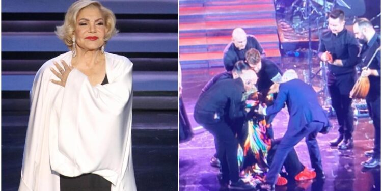 Mësohet gjendja shëndetësore e këngëtares greke që humbi ndjenjat në skenë