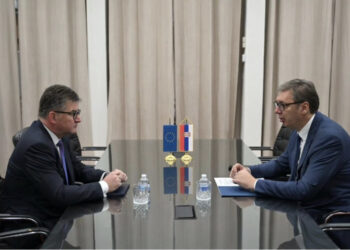 Vuçiç takon Lajçakun në OKB, fokus në mbrojtjen e serbëve në Kosovë