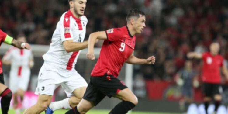 Asnjë gjuajtje në portë/ Shqipëria mposhtet në “Air Albania” nga Gjeorgjia