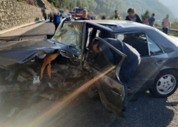 Aksident fatal në Fushë Arrëz, shoferi humb jetën pas daljes nga rruga