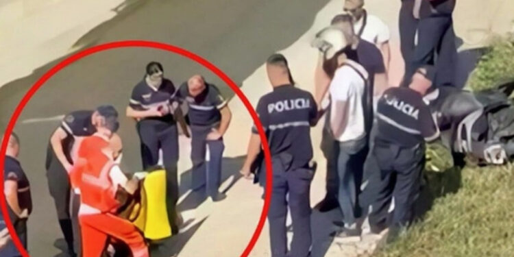 Ra në Lanë teksa tentonte t’i ikte policisë, i riu plagoset dhe arrestohet