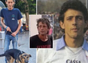 Jetonte rrugëve me qenin e tij, ish-futbollisti i Lazios në gjendje të rëndë shëndetësore