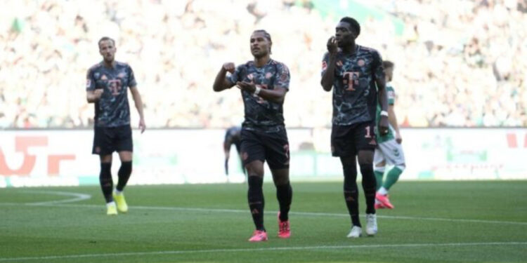 Bayern shkëlqen ndaj Werder Bremenin, Olise shndërrohet në makineri golash