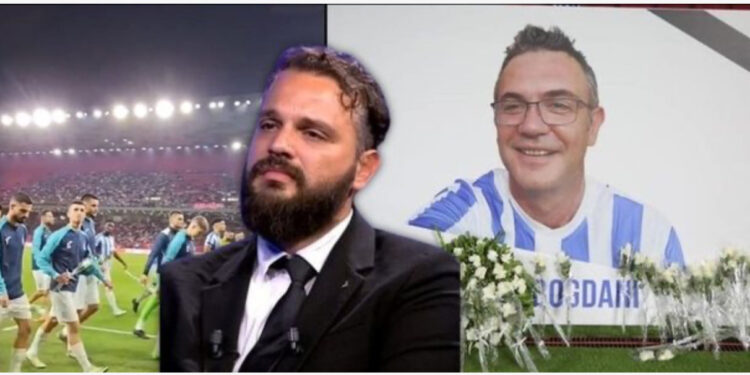 Futbollistët e Tiranës nderuan Gerti Bogdanin, reagon zemërthyer Arbër Çepani