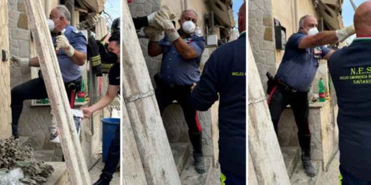 Tragjedi në familjen napoletane/ Shembet godina dy katëshe, humbin jetën motër e vëlla