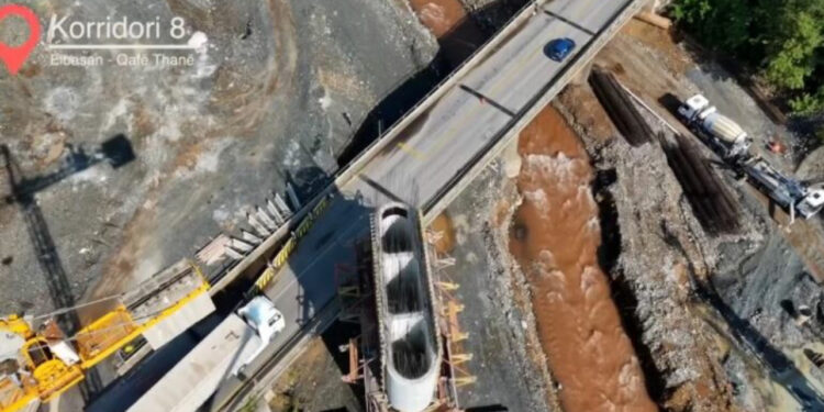 Rama publikon pamje nga Korridori i VIII: Po avancojnë punimet