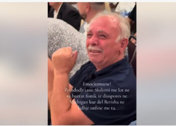 Berisha ndan VIDEON me ndjekësit, përfaqësuesit e diasporës përloten në takimin me kreun e opozitës