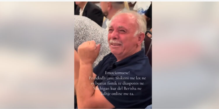 Berisha ndan VIDEON me ndjekësit, përfaqësuesit e diasporës përloten në takimin me kreun e opozitës