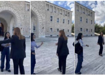 Studentët presin me protesta Manastirliun: Mos u afroni, e bëtë ‘lëmsh e li’