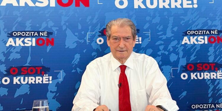 Berisha: Me zgjedhje të lira, partia e krimit të Edi Ramës do ndahet më keq se e njëjta parti e Ramiz Alisë në vitin 1992