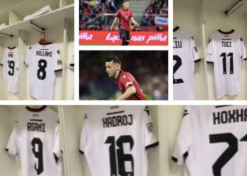 Ngatërresë me fanellat e kombëtares, në ndeshjen ndaj Çekisë