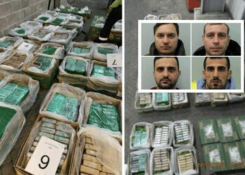 EMRAT/ Trafikuan 2.3 ton kokainë, shkatërrohet banda e drogës në Britani, mes tyre edhe shqiptarë 