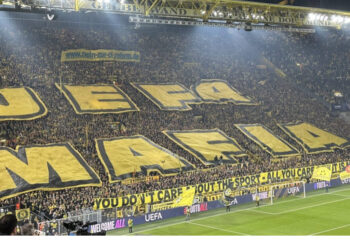 “UEFA mafia”/ Protestë e tifozëve të Dortmundit: Nuk ju intereson sporti, por paratë