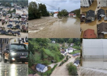 VIDEO+FOTO! Moti i keq mbërthen rajonin/ 24 orë kritike në Bosnje: Mbi 14 persona humbin jetën, uji dhe balta arrin deri në çatitë e banesave