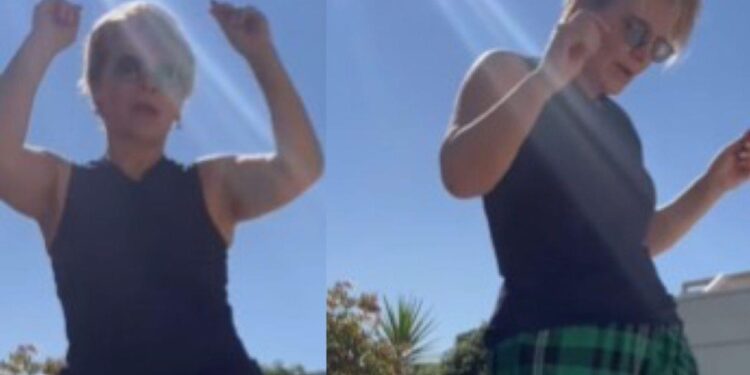 VIDEO/ “Mood-i im!” U procedua në SPAK pas revoltës në Kuvend, Kryemadhi shfaqet duke kërcyer pranë pishinës: Nuk mu ndanë sa majtas djathtas