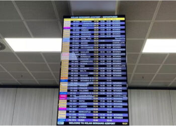 Kaos në aeroportin e Bergamos, shtyhen dhe anulohen fluturimet