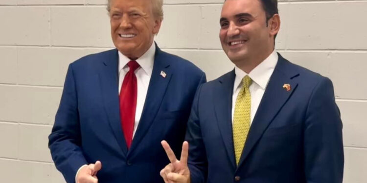 FOTO/ Belind Këlliçi takon Donald Trump-in, zbulohet përmbajtja e bisedës