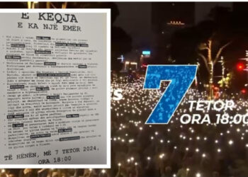 Protesta kombëtare më 7 tetor, priten 100 mijë veta në shesh/ PD molibizon shqiptarët në mbarë vendin