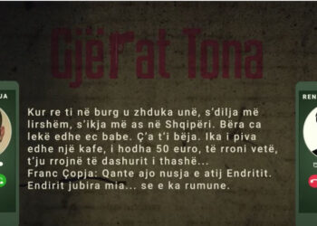 “Piva një kafe, lashë 50 euro”/ Zbardhen bisedat, Franc Çopja ngushëlloi familjarët pasi financoi vrasjen e Endrit Alibejt
