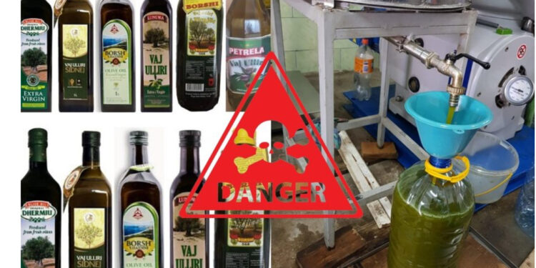 Skandal me vajin e ullirit në markete, 7 marka shqiptare me pesticide mbi normë. Ku është AKU?!