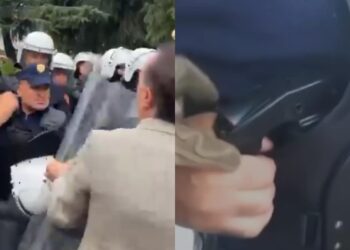 PAMJE-KRAHASIM/ A është i njëjti kllëf fotoja që ka nxjerr policia me pamjet e aksionit live