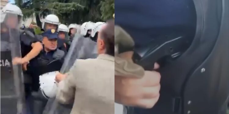 PAMJE-KRAHASIM/ A është i njëjti kllëf fotoja që ka nxjerr policia me pamjet e aksionit live
