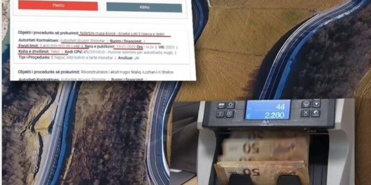 Hije DYSHIMI mbi 4,3 MILION eurot shtesë të rrugës Korçë-Ersekë!