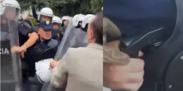 Kishte apo jo pistoletë efektivi jashtë Kuvendit? Reagon AMP: Janë kryer verifikime për rastin, polici nuk kishte armë