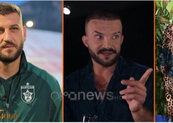 VIDEO/ ZBULOHET MASHTRIMI: “Çiljeta Xhilaga TAKOHEJ FSHEHURAZI me Albanin te ‘Ferma Vip'”. Rrëfehet Valer Kolnikaj