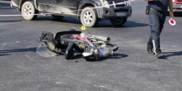 Aksident në aksin Korçë-Pogradec, lëndohet pasagjerja e motorit