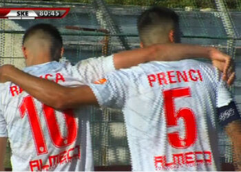 VIDEO/ Rashica “zhyt” ballshiotët, Skënderbeu mposht Bylisin dhe e lë në fundin e tabelës