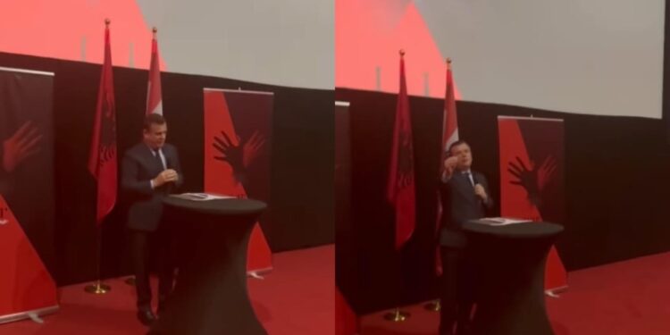 VIDEO/ “Ministër do të thotë shërbyes”, qytetari përplaset me Ballën në Vjenë: Nuk kemi faj ne që jemi të zemëruar me qeverisjen tuaj komuniste