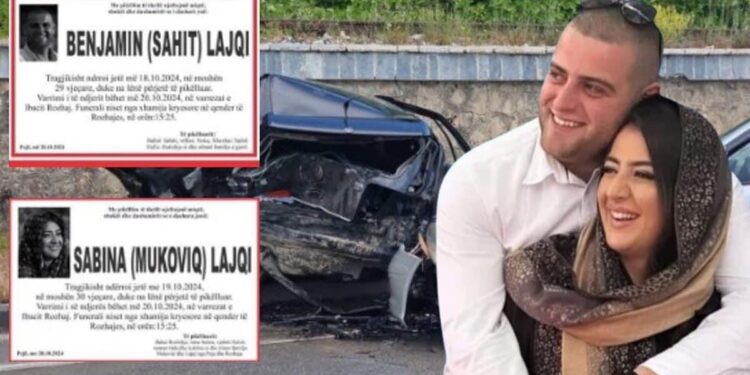 Aksident tragjik i çiftit shqiptar, pas burrit humbet jetën edhe gruaja