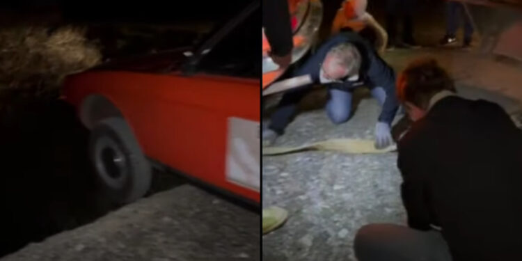 Makina doli nga ura dhe rrezikonte të binte në humnerë, shpëtohen një grup turistësh gjermanë në aksin Koman- Vau i Dejës