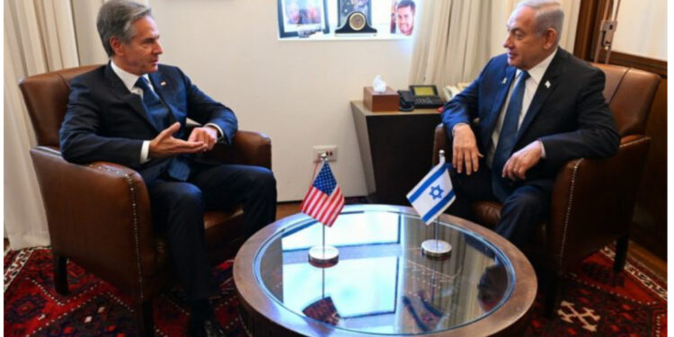 Blinken i kërkoi Netanyahut të “përfitojë” nga vdekja e Sinwar dhe të arrijë armëpushimin në Gaza