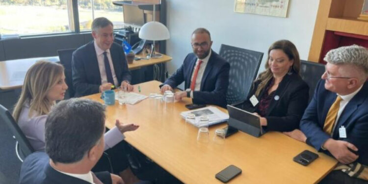 Grupi Parlamentar i PD në PE, takim me David McAllister