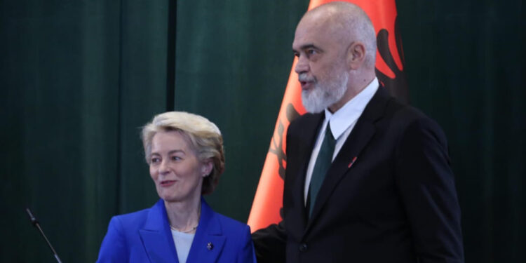 Rama bën batuta me Ursula Von der Leyen: Për miqtë, edhe mund të vrasim