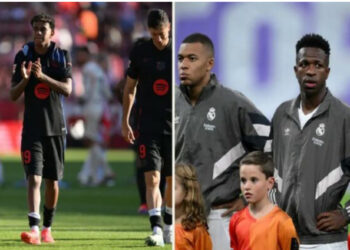 Lewandowski, Raphinha dhe Yamal apo Bellingham, Mbappe dhe Vinicius Jr? Njëra treshe ka dyfish më shumë gola para El Clasicos