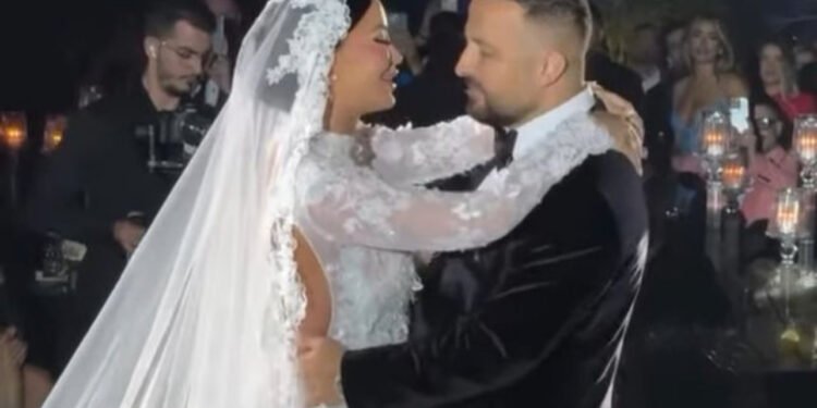 Dalin pamjet nga dasma përrallore e Dafina Zeqirit, këngëtarja i jep fund beqarisë, fustani madhështor dhe të ftuarit VIP