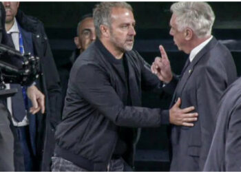 Ancelotti zbulon fjalë që i tha Flickut pas përplasjes, gjermani ka një përgjigje për të