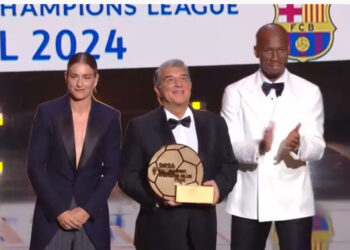 VIDEO/ Joan Laporta në “qiellin e 7-të”, Barcelona shpallet klubi më i mirë i vitit