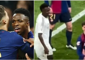VIDEO/ “Të hënën fitoj Topin e Artë”, ironizoi mesfushorin e Barcelonës, por Vinicius-it i “doli nga hundët”