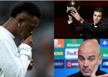 Guardiola tregon nëse Vinicius Jr duhet ta kishte fituar Topin e Artë, flet edhe për sabotimin e Real Madridit