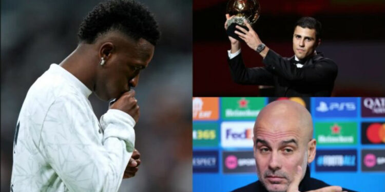 Guardiola tregon nëse Vinicius Jr duhet ta kishte fituar Topin e Artë, flet edhe për sabotimin e Real Madridit
